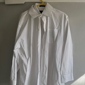 X2 Classic White Men's Dress Shirt